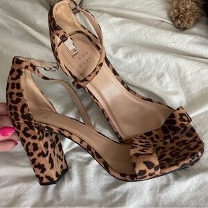 Target cheetah heels women’s 8.5 US